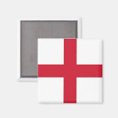 Magnet mit Flagge des England (Vorderseite/Rückseite)