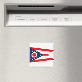 Magnet mit Flagge des Ohio-Staat - USA (In Situ (Geschirrspüler))