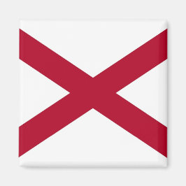 Magnet mit Flagge des Staat Alabama - USA