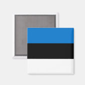 Magnet mit Flagge Estlands (Vorderseite/Rückseite)