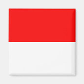 Magnet mit Flagge Indonesiens (Vorne)