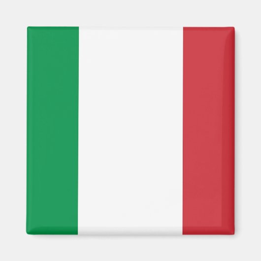 Magnet mit Flagge Italiens (Vorne)
