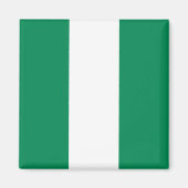 Magnet mit Flagge Nigerias (Vorne)