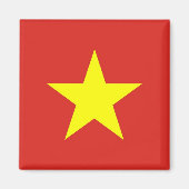 Magnet mit Flagge Vietnams (Vorne)