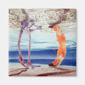 MAGNET MIT FLAMINGO