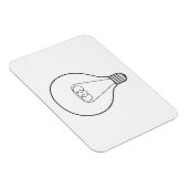 Magnet mit Glühbirne (Rechte Seite)