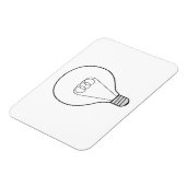 Magnet mit Glühbirne (Linke Seite)