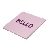 MAGNET MIT HALLO FLIESE (Seite)
