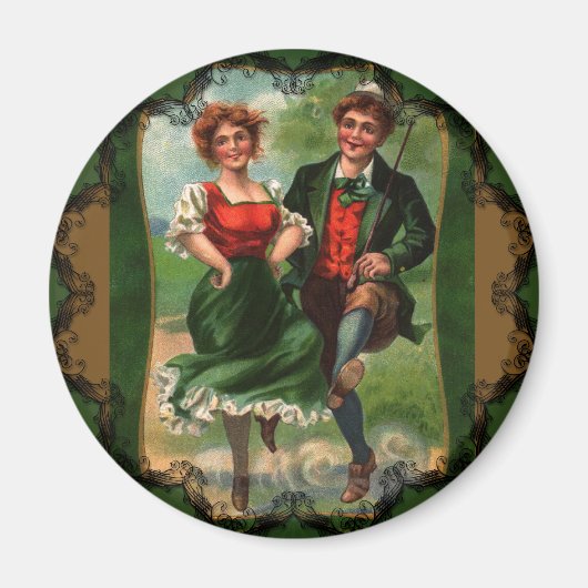 Magnet mit Herzen voller Freude (Vorne)