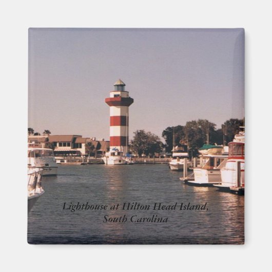 Magnet mit Hilton Head Island Foto (Vorne)