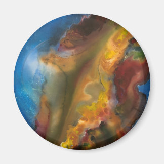 Magnet mit Johnson Abstrakt Artwork