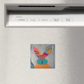 Magnet mit Kunstwerken von Gezeichnet - Bonnie Bun (In Situ (Geschirrspüler))