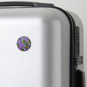 MAGNET mit lila Blumen