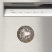 Magnet mit metallischem Blattdesign (In Situ (Geschirrspüler))