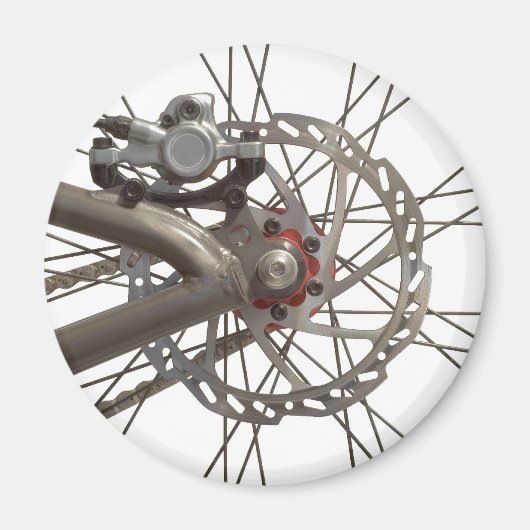 Magnet mit Radrückenrad (Vorne)