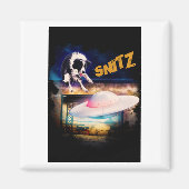 Magnet mit Snitz von Bobs Saucer Repair (Vorne)