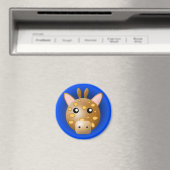 Magnet mit Tier: Giraffe (In Situ (Geschirrspüler))