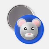 Magnet mit Tier: Mäuse (Vorderseite/Rückseite)
