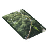 Magnet mit Trichterwindenranke und -blatt (Rechte Seite)