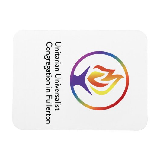 Magnet mit UUCF-Logo (Horizontal)