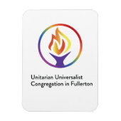 Magnet mit UUCF-Logo (Vertikal)