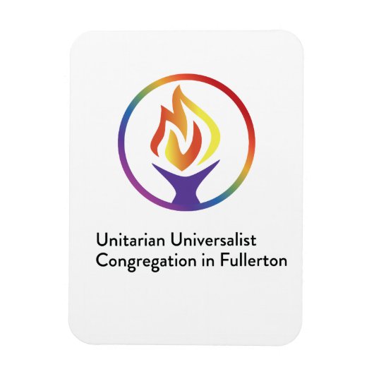 Magnet mit UUCF-Logo (Vertikal)