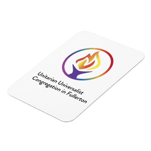 Magnet mit UUCF-Logo (Linke Seite)