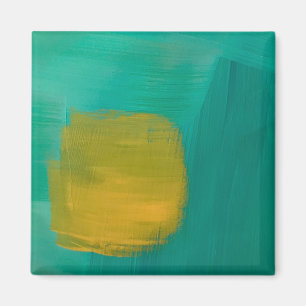 Magnet mit verschwommenem Sonnen-Design