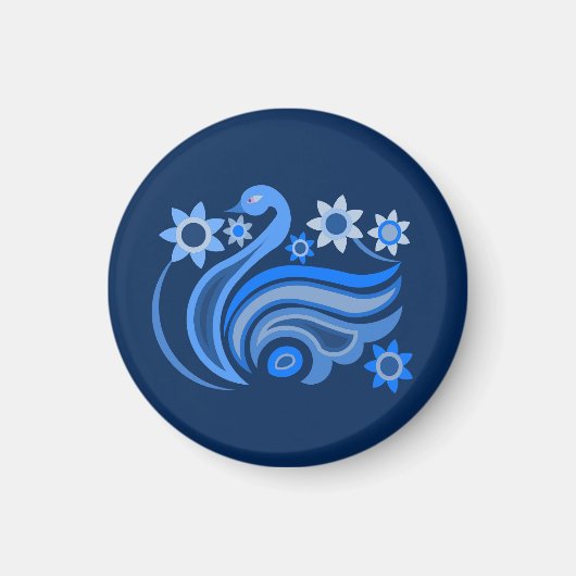 MAGNET MIT VÖGELN (Vorne)