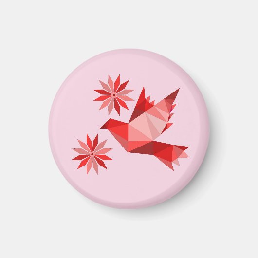 MAGNET MIT VÖGELN (Vorne)
