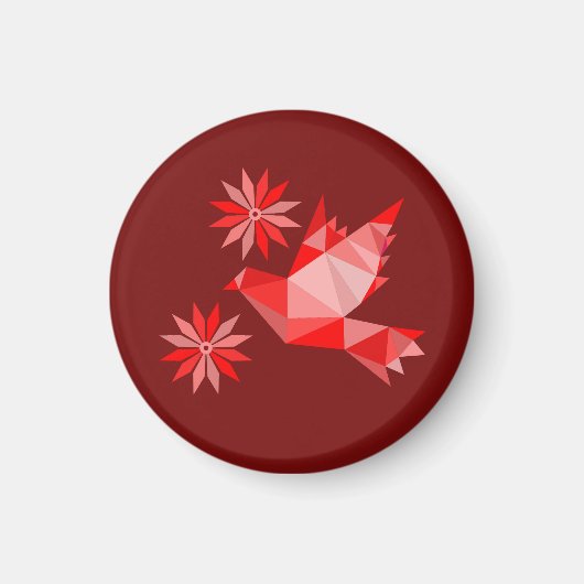 MAGNET MIT VÖGELN (Vorne)