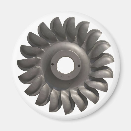 Magnet mit Wasserturbinen (Vorne)