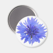 Magnet mit Wildblütenblume (Vorderseite/Rückseite)