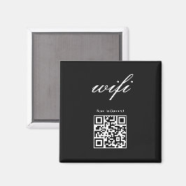 Magnet | Modernes Wifi-QR-Code
