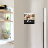 Magnet 'Mom Established' zum Muttertag mit Foto