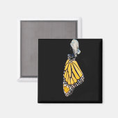 Magnet - Monarch-Schmetterling (2022) (Vorderseite/Rückseite)