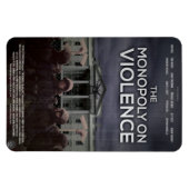 Magnet "Monopoly on Gewalt" (Horizontal)