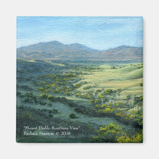 Magnet "Mount Diablo Southern View" (Vorne)