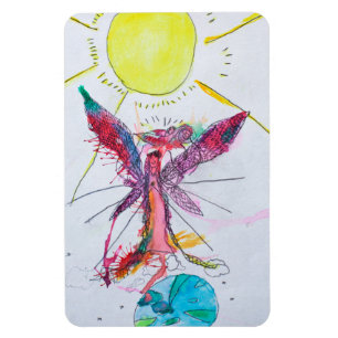 Magnet - Mutter-Gott, der den Geist eines Babys