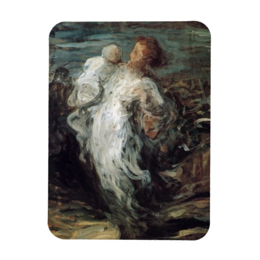 Magnet "Mutter mit Kind" (Vertikal)