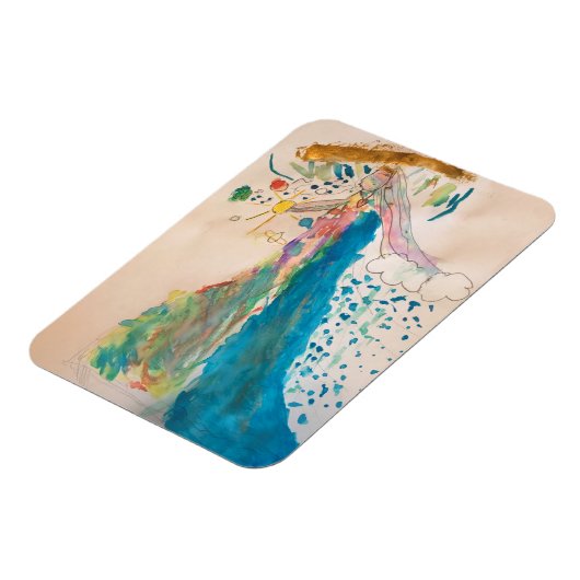 Magnet - Muttergott, der das Universum hält (Linke Seite)