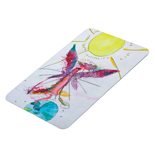 Magnet - Muttergott Schaffen des Geistes eines Bab (Linke Seite)