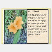 magnet " My Friend" (Vorderseite)