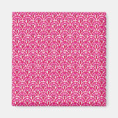 Magnet Nahtloses Retromuster (Vorne)