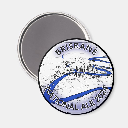 Magnet "National Ale 2024" (Vorderseite/Rückseite)