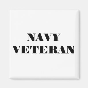 Magnet Navy Veteran