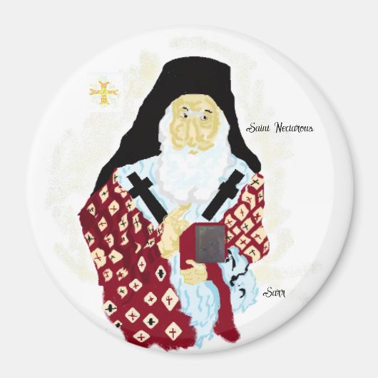 Magnet : Nectarios of Aegina Greek saint (Vorne)