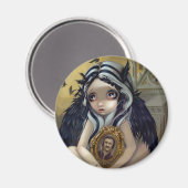 Magnet "Nevermore" (Vorderseite/Rückseite)