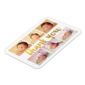 MAGNET New Baby Birth Ankündigung Vielen Dank (Linke Seite)