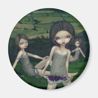 Magnet "Nymphen sammeln Berries"